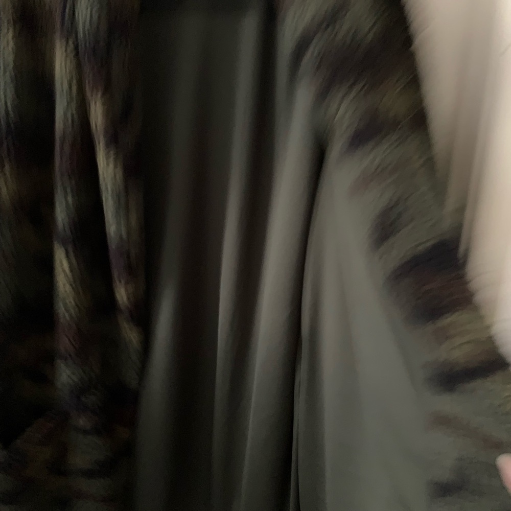 Camo thick long sweater cardigan - Picture 5 of 6